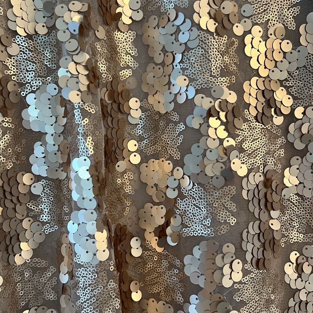 Free People Sequin Mini Dress in Rose Gold - Picture 9 of 10